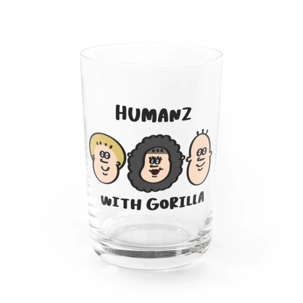 with GorillaのHUMANZ WITH GORILLA Water Glass :front