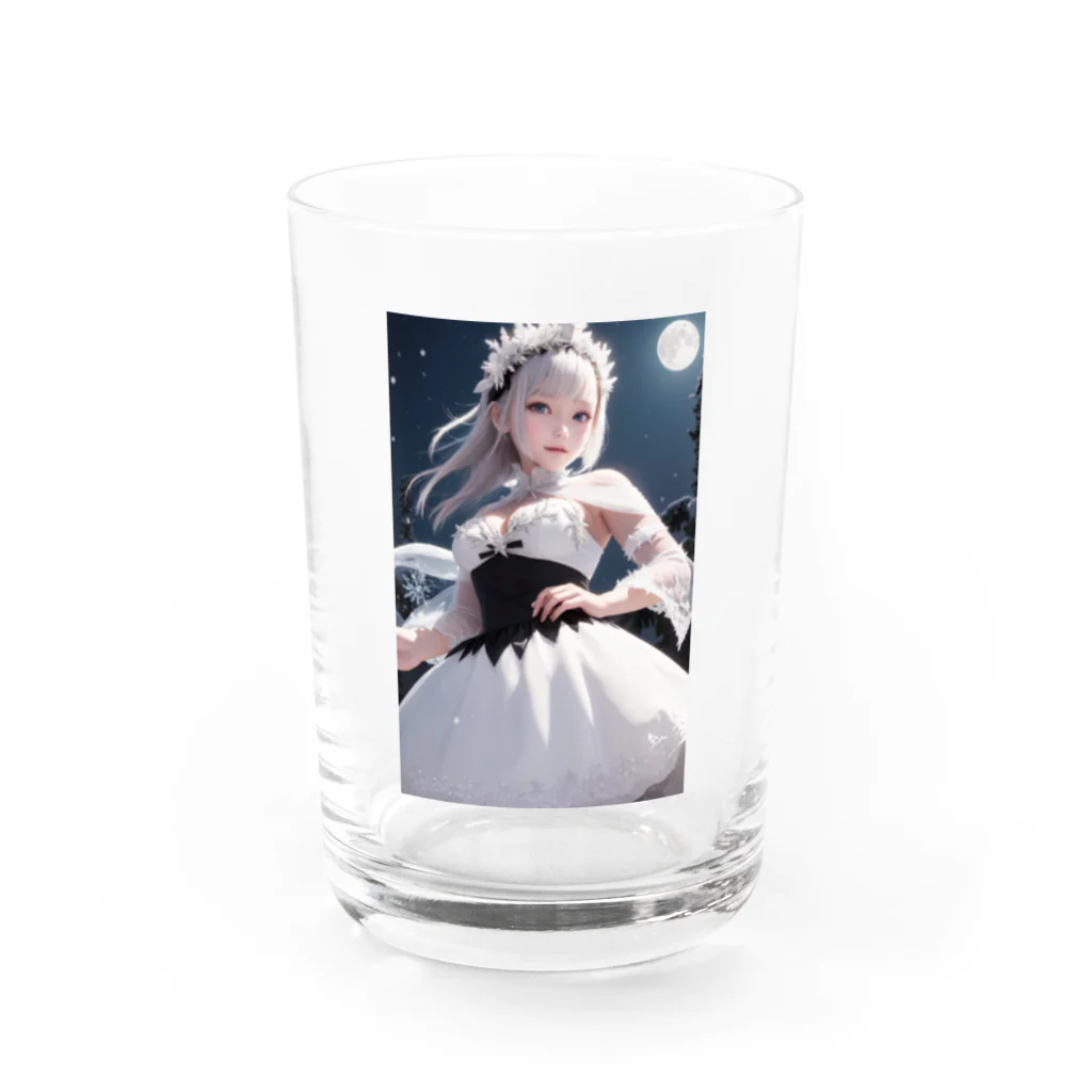 天乃鯱の月夜の姫 Water Glass :front