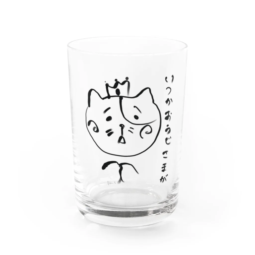 language and people のSomeday..my prince… Water Glass :front