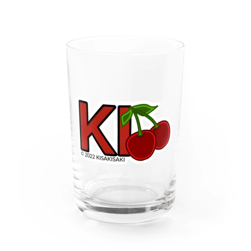 KISAKISAKI_Merchの樹咲早姫のKIもち Water Glass :front