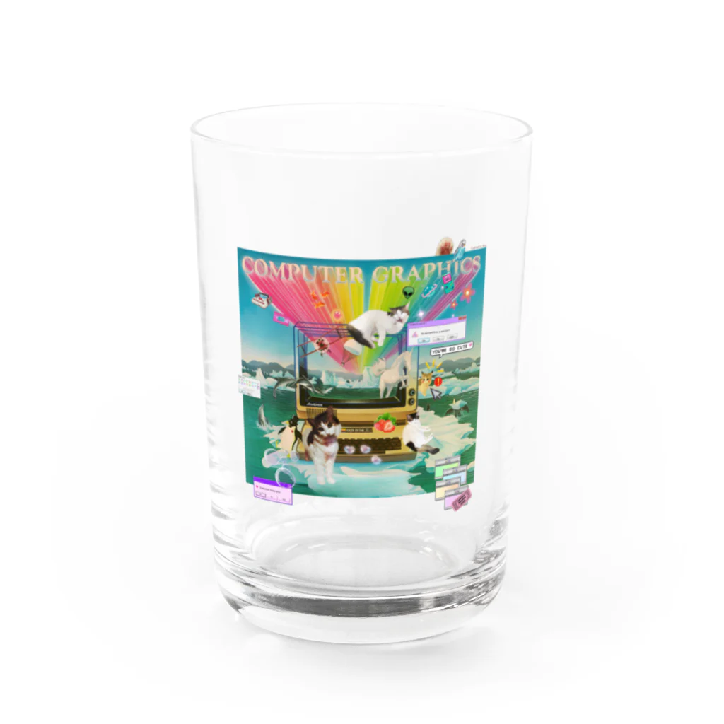 𝙈𝙊𝙈𝙊'𝙨 𝙎𝙝𝙤𝙥の#Computer graphics 2023 Water Glass :front