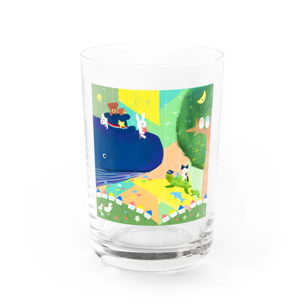 taiyoubashiのおでかけ日和 Water Glass :front