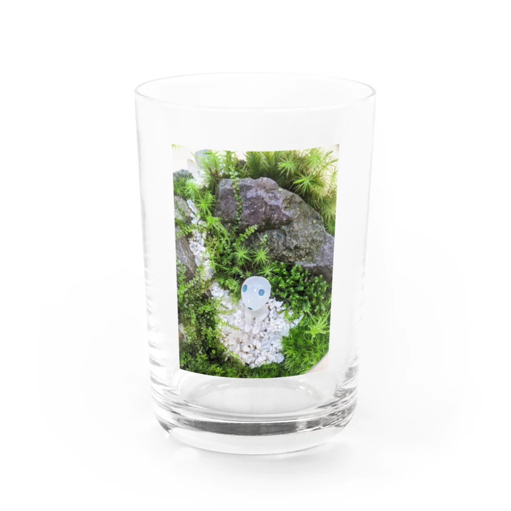 アトリエWindwingの苔テラリウム　雅 Water Glass :front