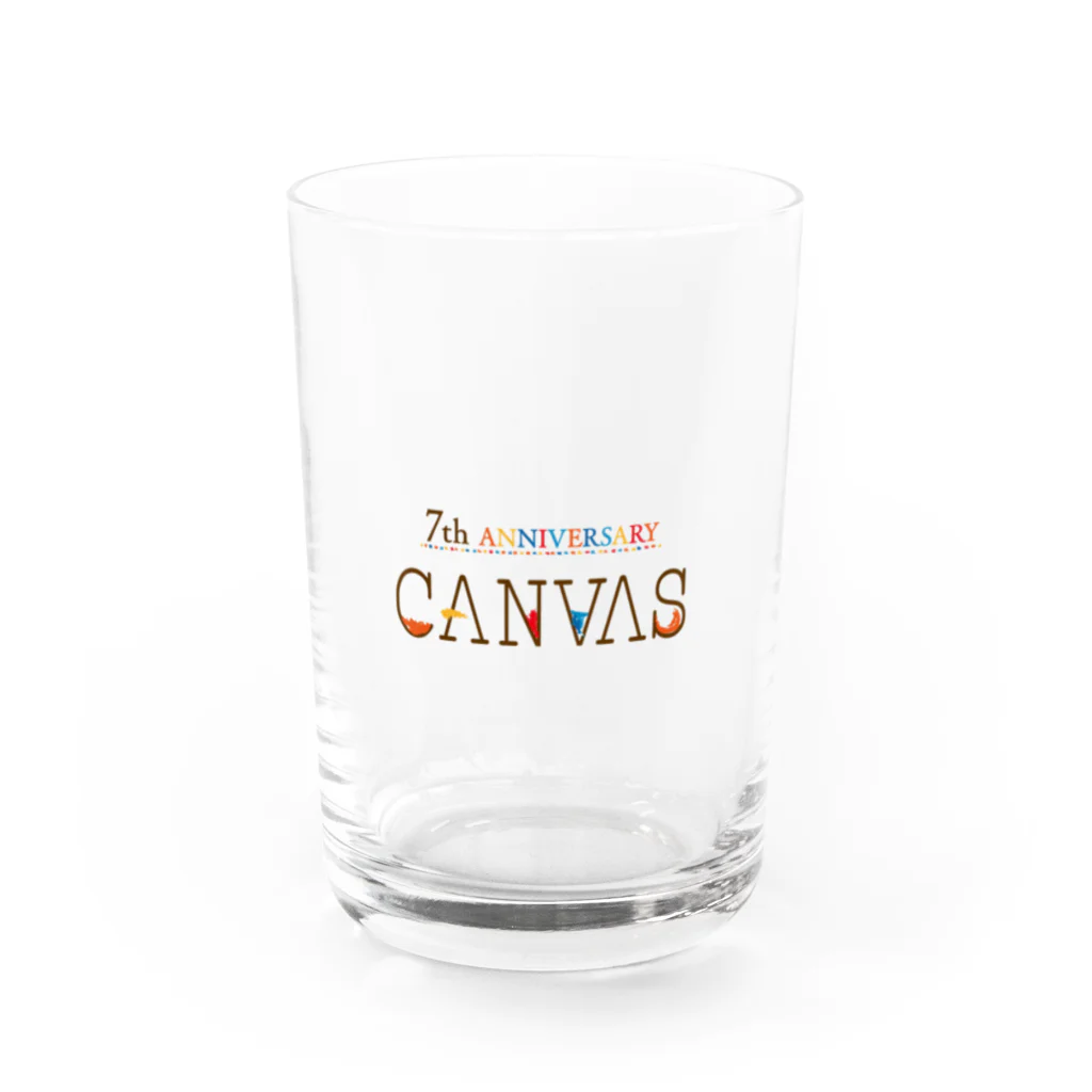 BAR CANVAS バーキャンバスの7th anniversary  グラス前面
