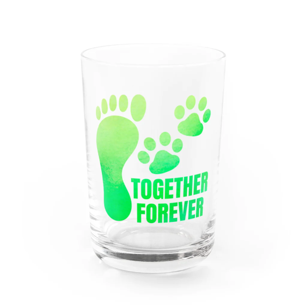 WAN-ONE Style shopのTOGETHER FOREVER Water Glass :front