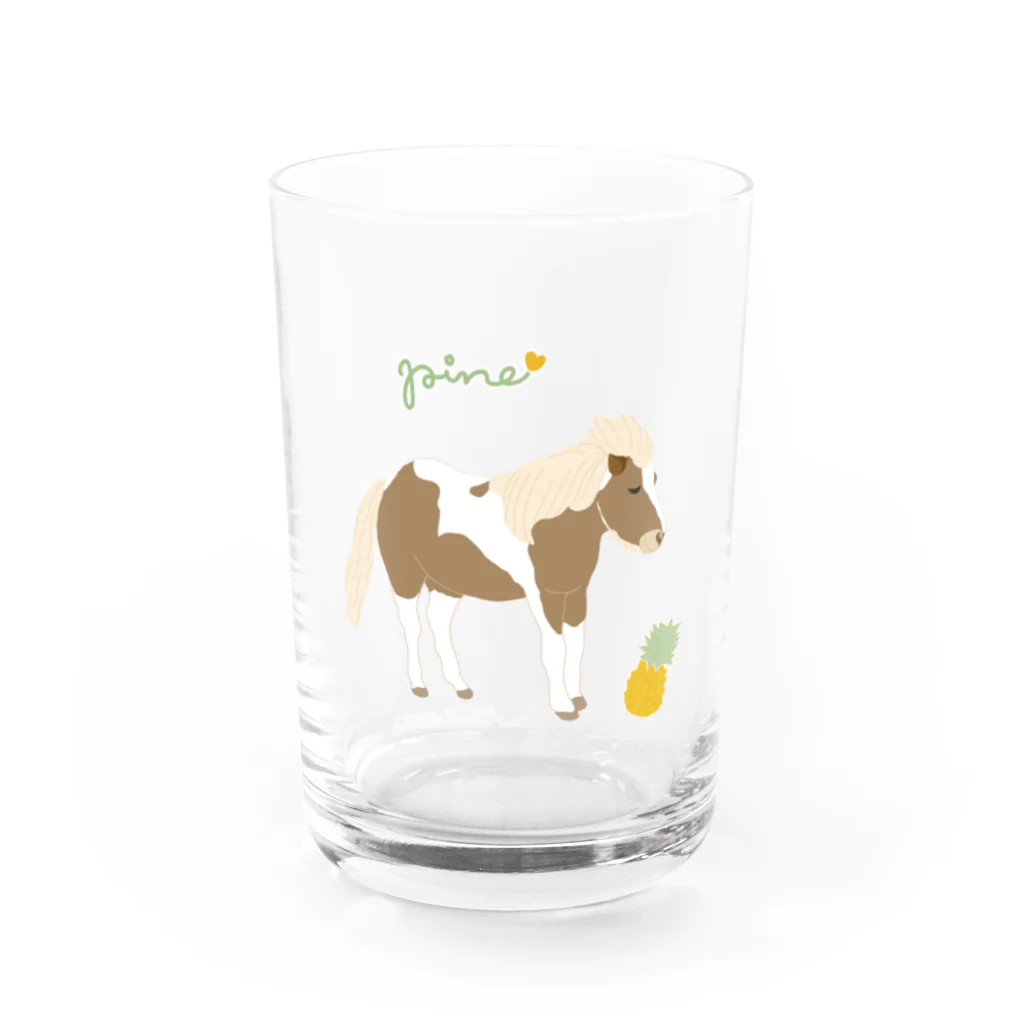 umaumaのpine🍍 Water Glass :front