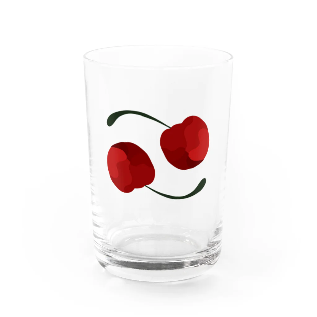 Sowaのyin&yang cherry cups グラス前面