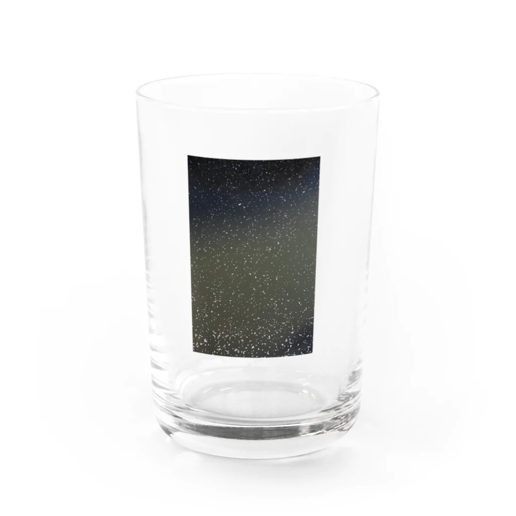 ayak_a_kayaの桜吹雪な Water Glass :front