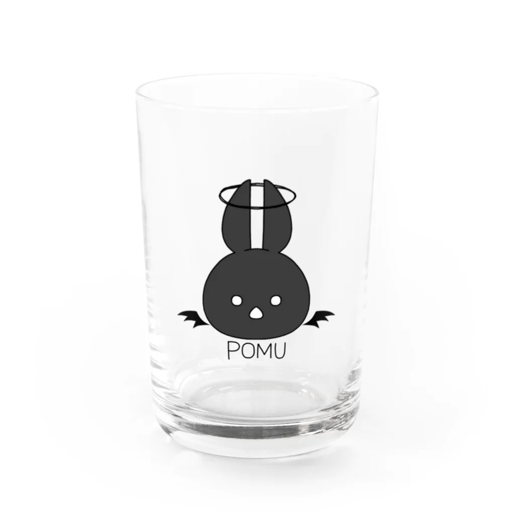 MochiMochi SHOPのリトルデビルぽむちゃん（head） Water Glass :front