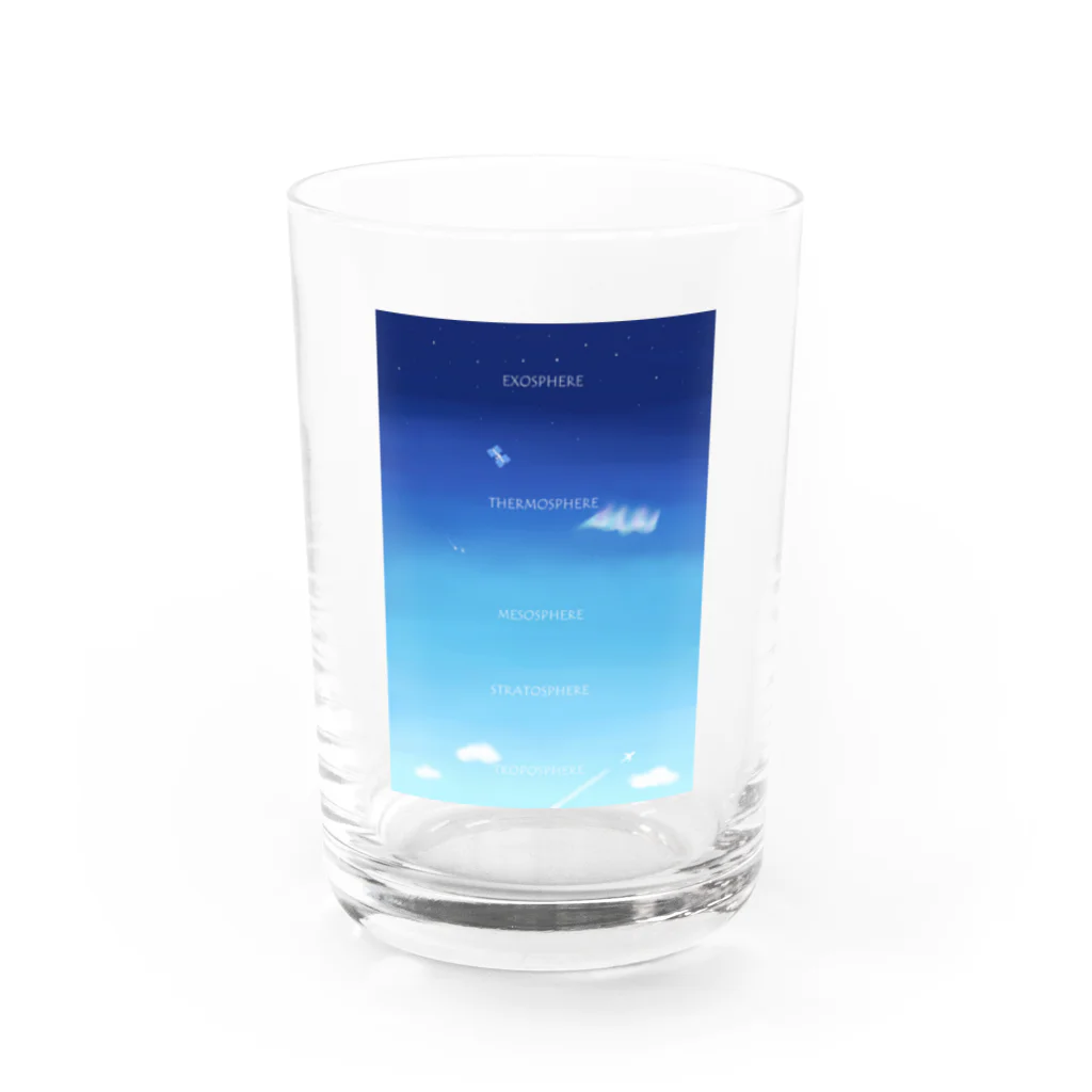 はぬの大気圏 Water Glass :front