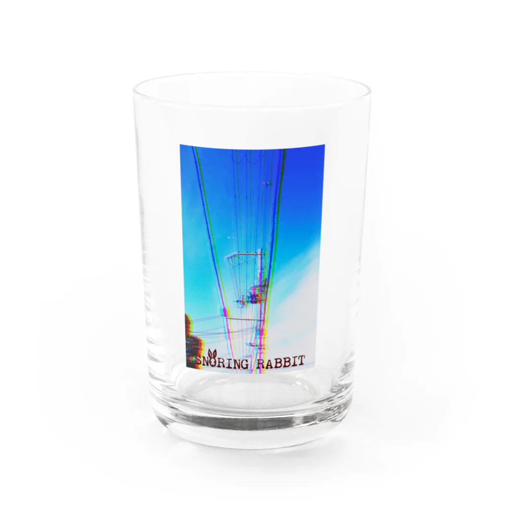 SNORING RABBIT × SNORING ORCAのscene 06 Water Glass :front