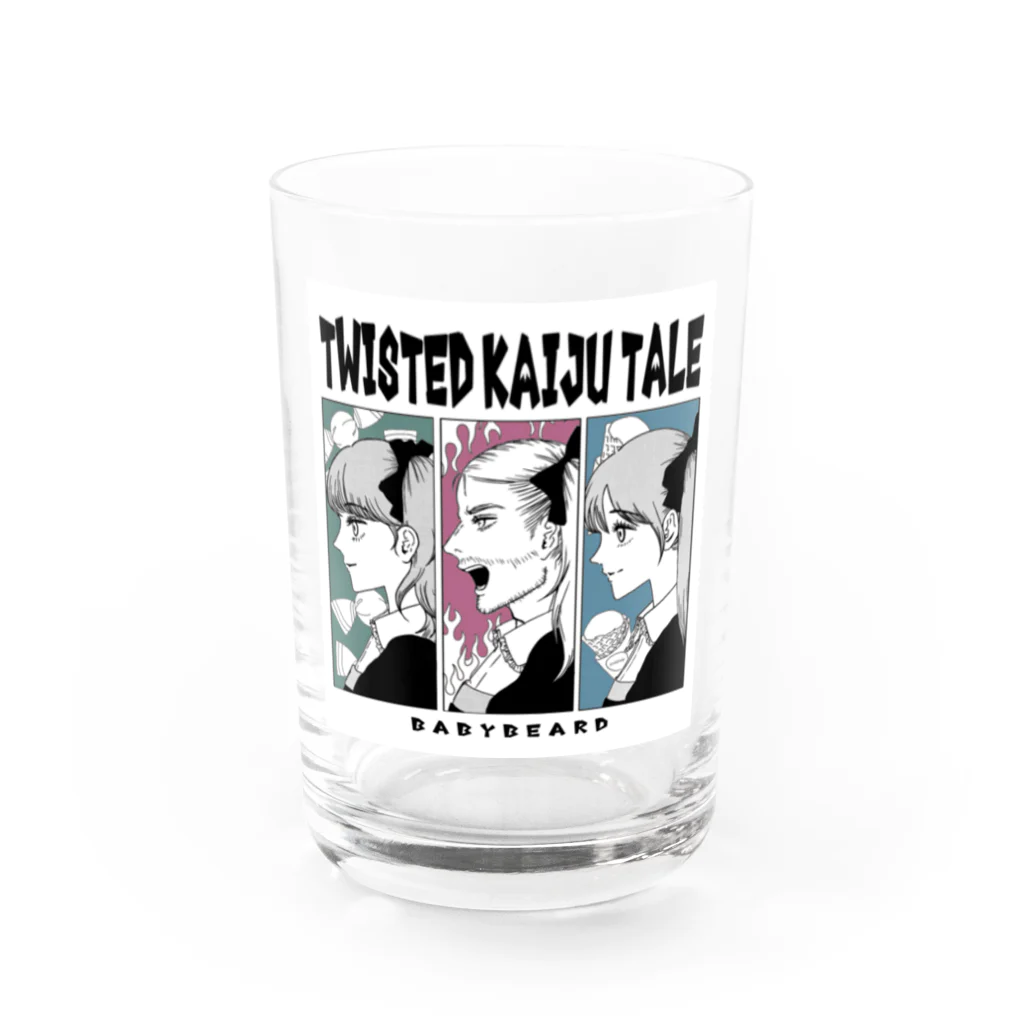 BABYBEARDのBABYBEARD "Twisted Kaiju Tale" Water Glass :front