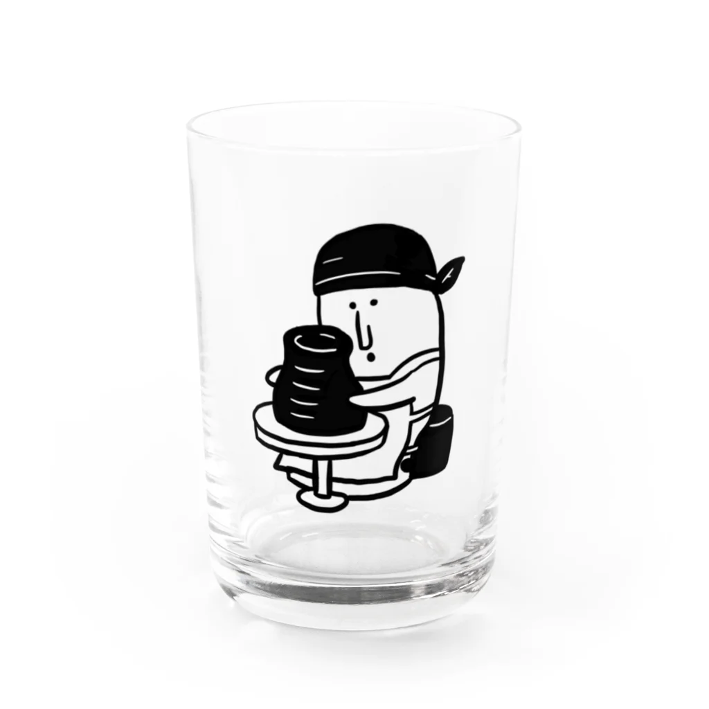 はにわのわの趣味の埴輪 Water Glass :front