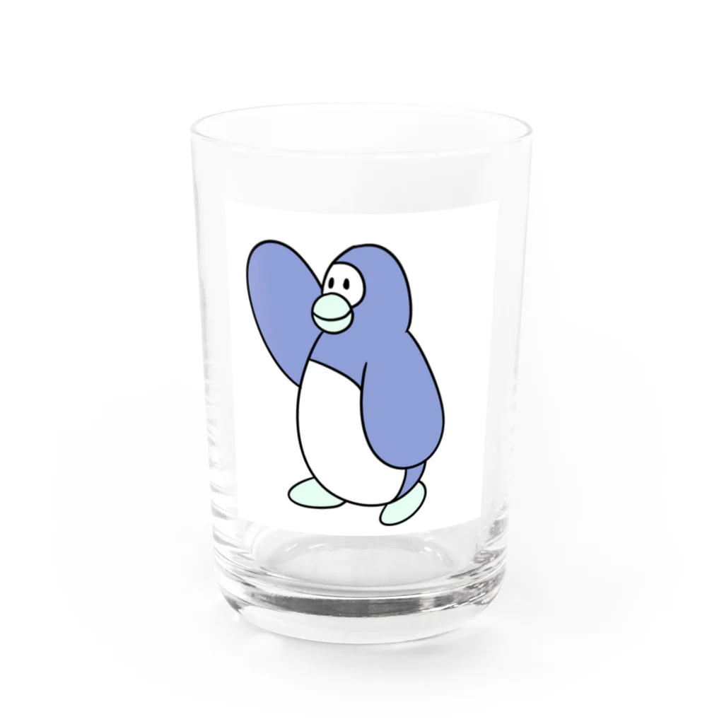 きりさおグッズSHOPのペンギングッズ Water Glass :front