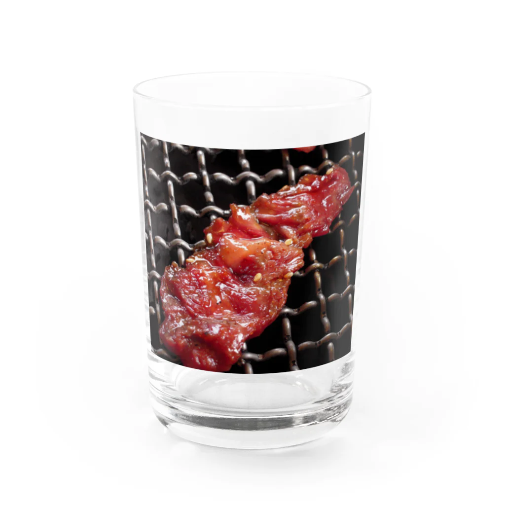 脂身通信Ｚの【フルグラフィック】焼肉♪230503 Water Glass :front