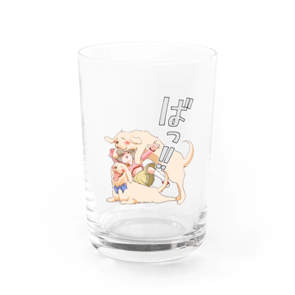 創作男子・稲冨のわんわん！わんわわん！ Water Glass :front