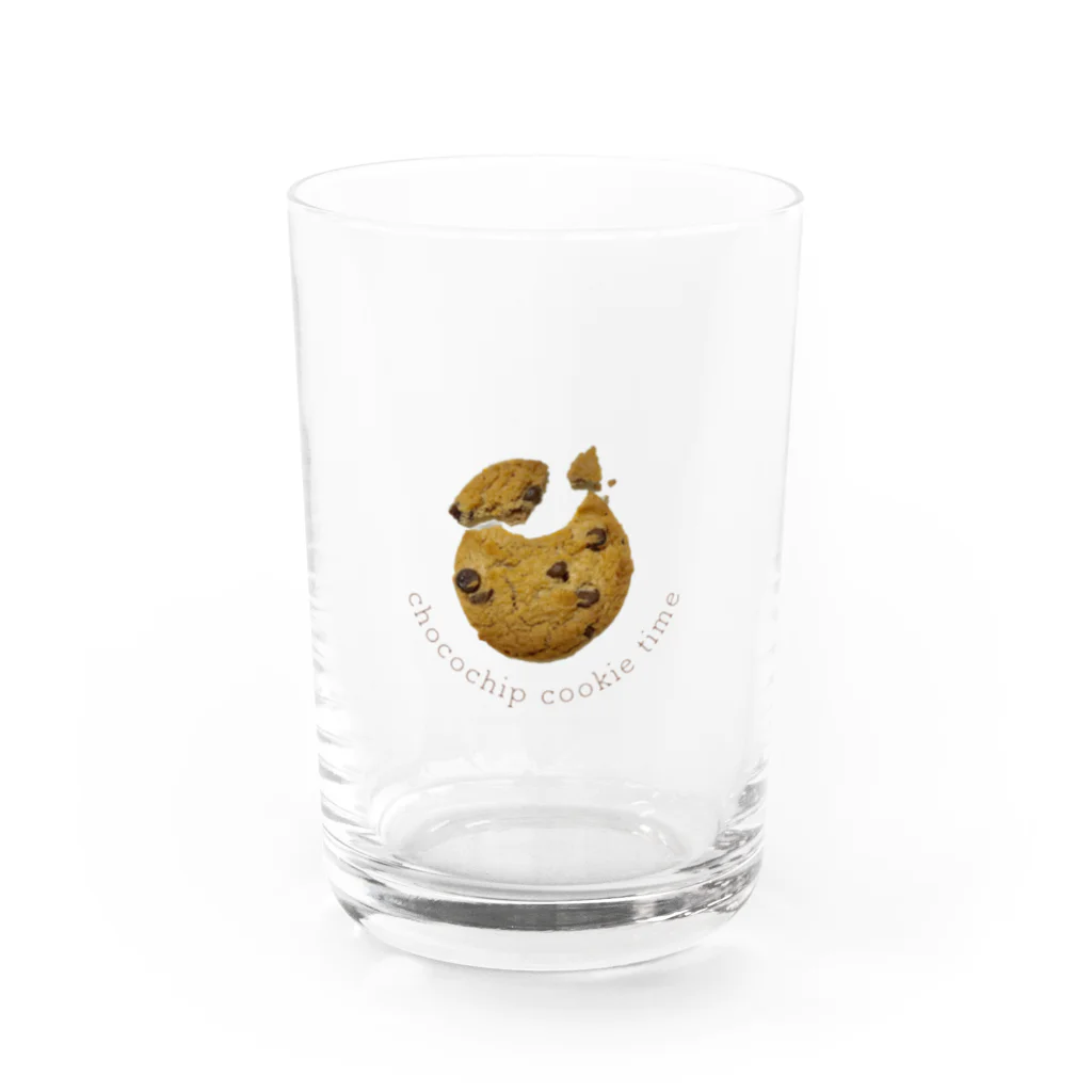 Ｒ.Ｒ Cafe？のchocochipcookietime Water Glass :front