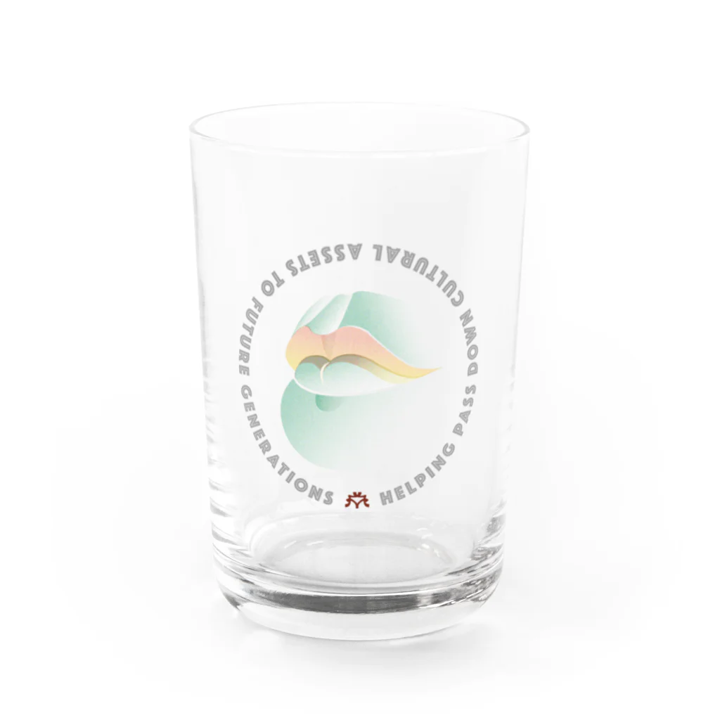 SANJOU-DOUの三乗堂夜咄　-イベントグッズ- Water Glass :front