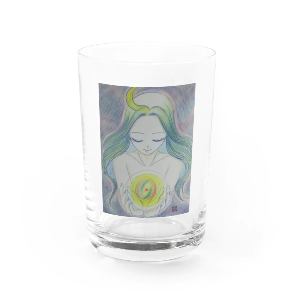 愛香光鈴の思いよ届け Water Glass :front