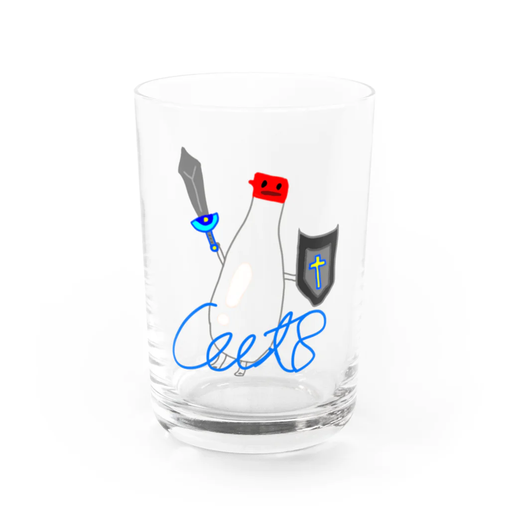 coatviiiのマヨネーズ剣士 グッズ第2弾 Water Glass :front