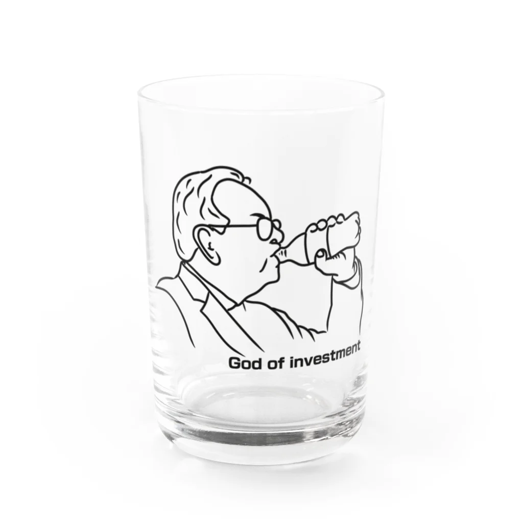 ニポトレ本舗☆投資家とトレーダーに捧ぐの投資の神様（がいると仮定したら） Water Glass :front