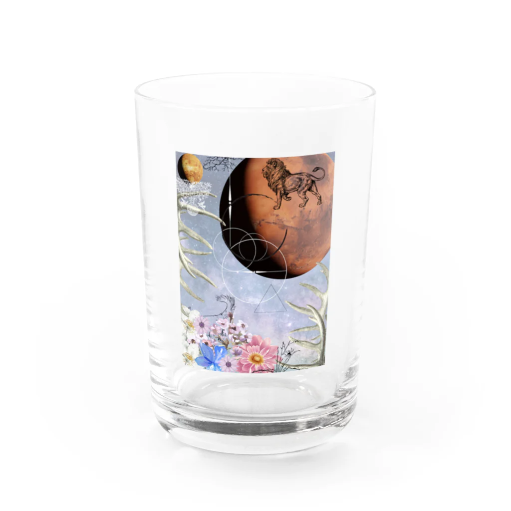 KurenaiArtのAstrology  Water Glass :front