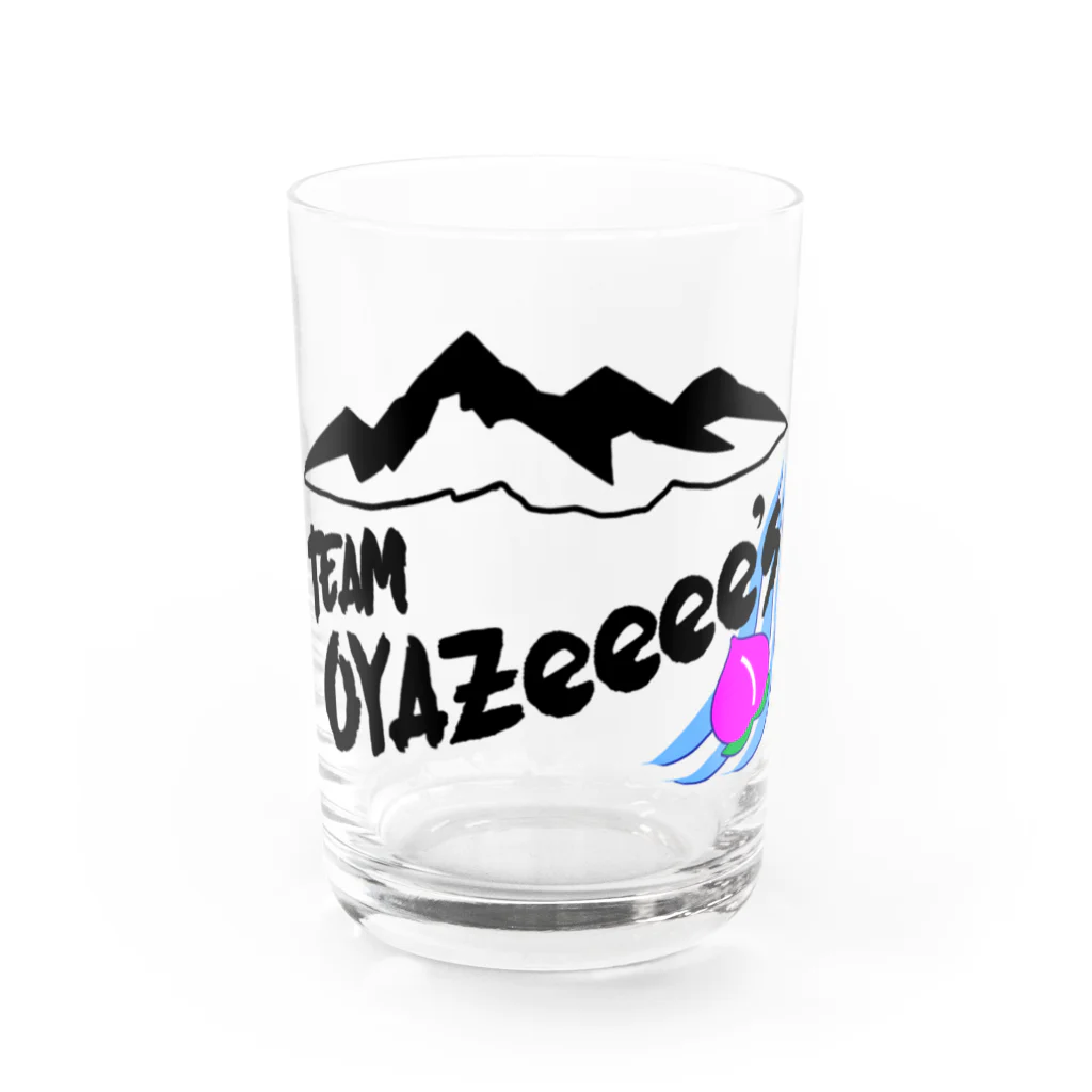 Fortune Campers そっくの雑貨屋さんのTeam Oyazeeee's Water Glass :front