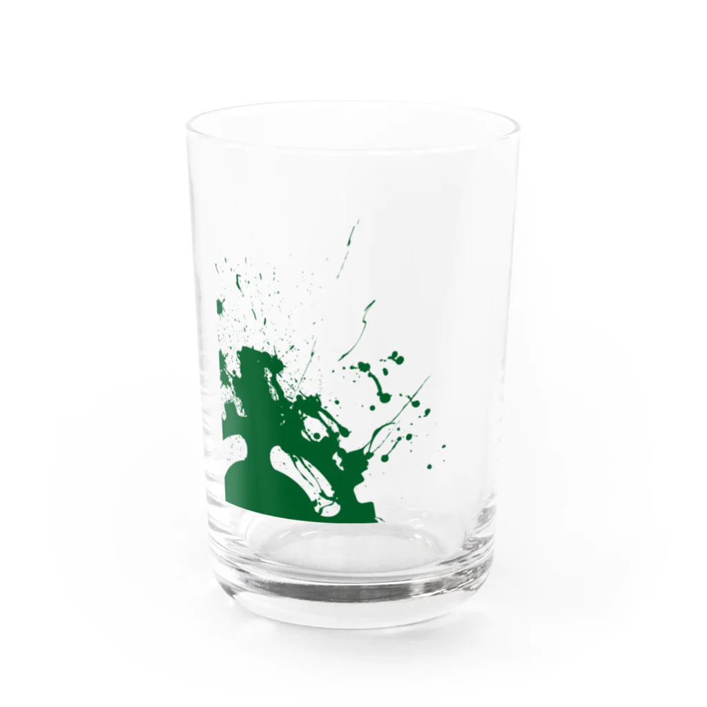 222designの腐食自転車グッズ１２(スプロケット) Water Glass :front