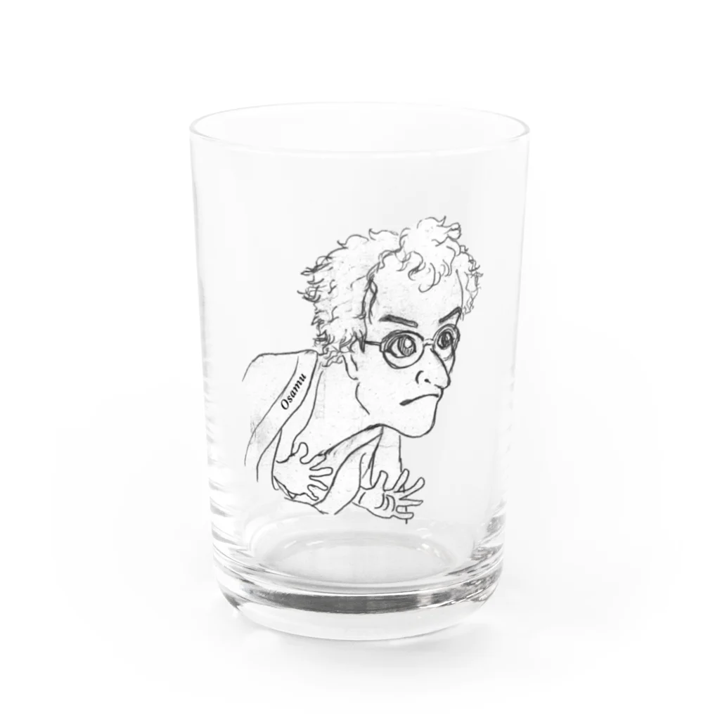 和食酒場AFROの写楽ｏｓａｍｕ Water Glass :front