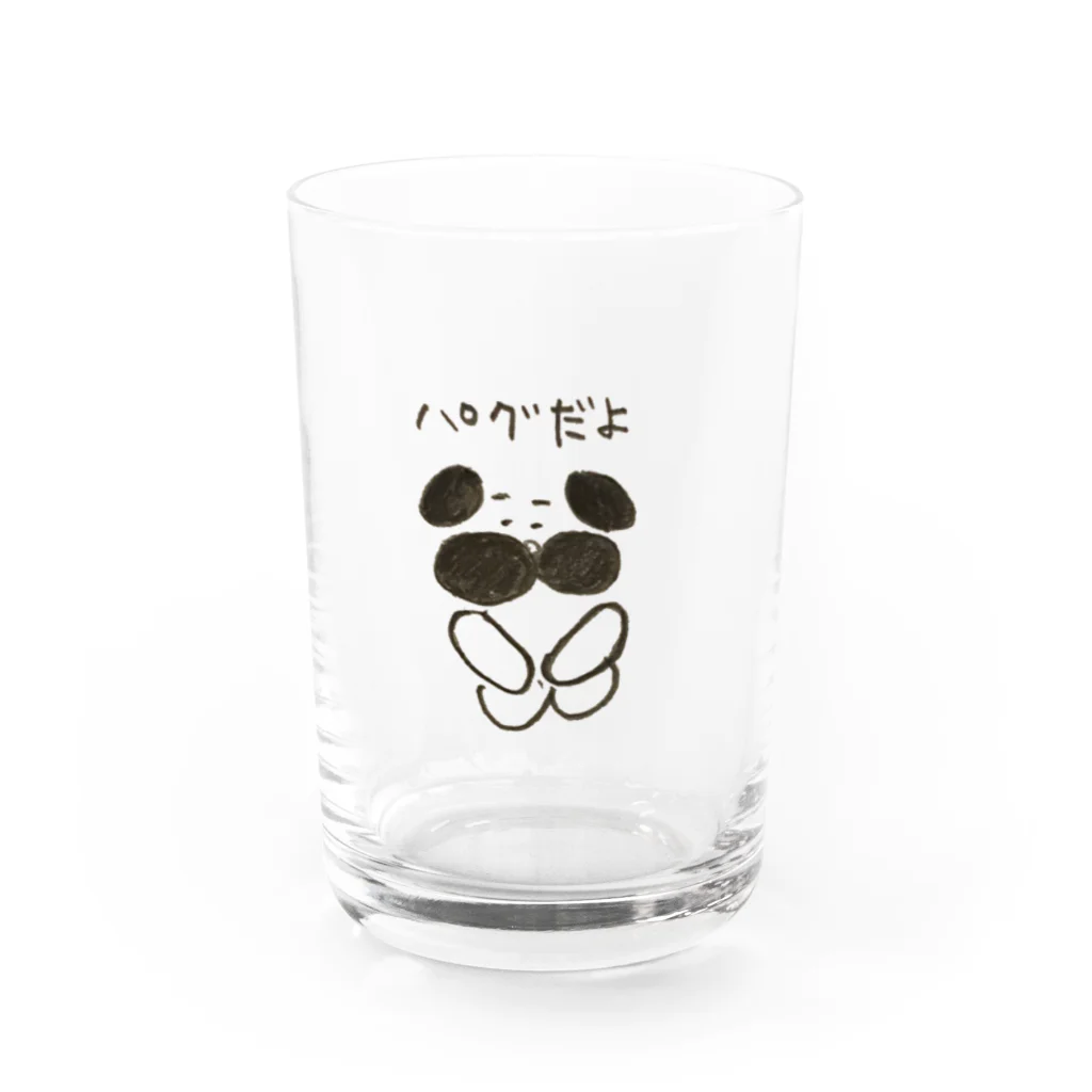 まるんのパグだよ Water Glass :front