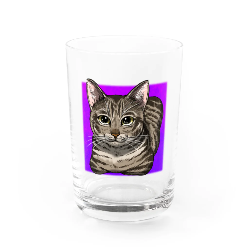 縁-yukari-のチャチャ Water Glass :front