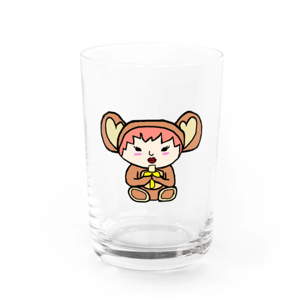 ちゃちゃまるーむのちびっきーなグッズ Water Glass :front