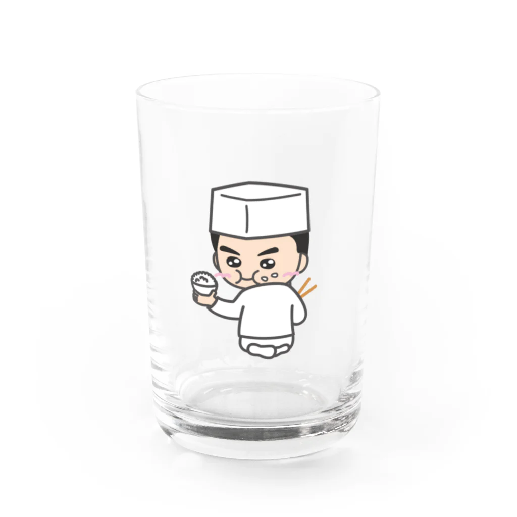 ITAMAEKITCHENの板吉くんご飯中 Water Glass :front