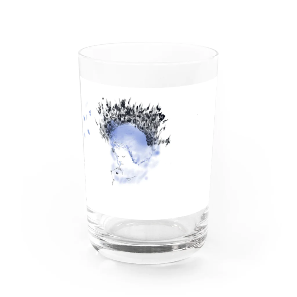 drawing veganのみんなこどもだった！ Water Glass :front