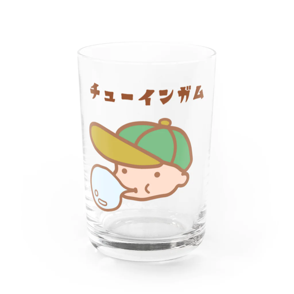 ハナのお店の風船ガム Water Glass :front