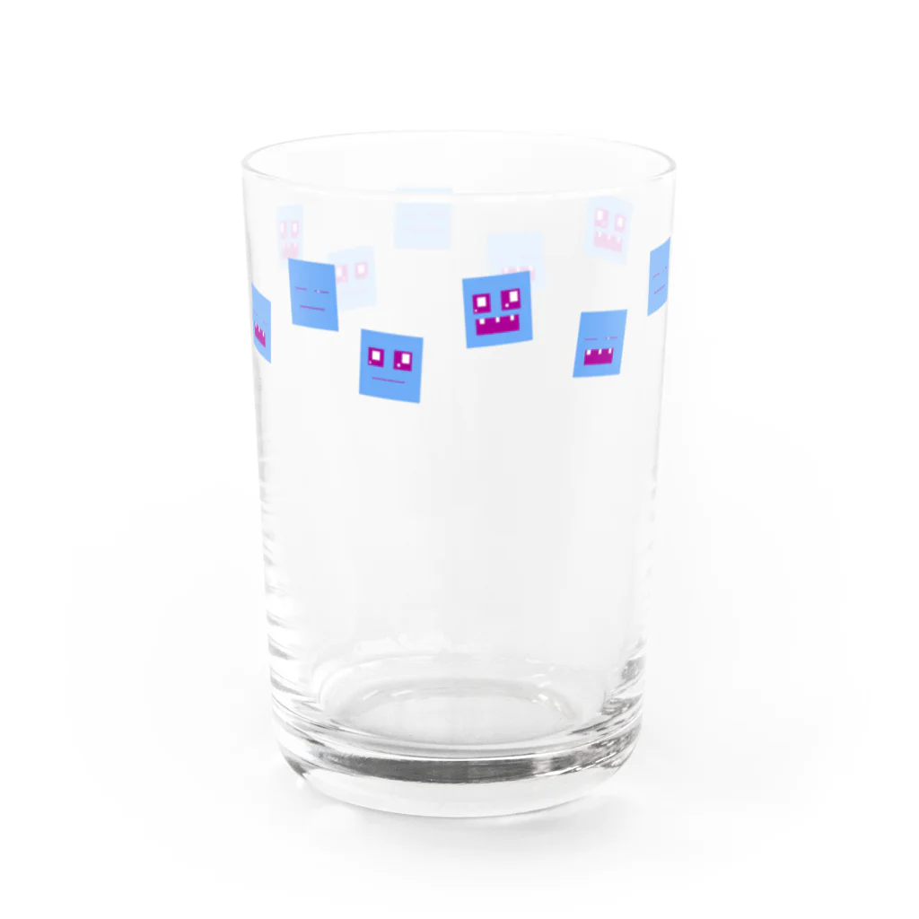 喧詩いろはのいちょごグラス Water Glass :front