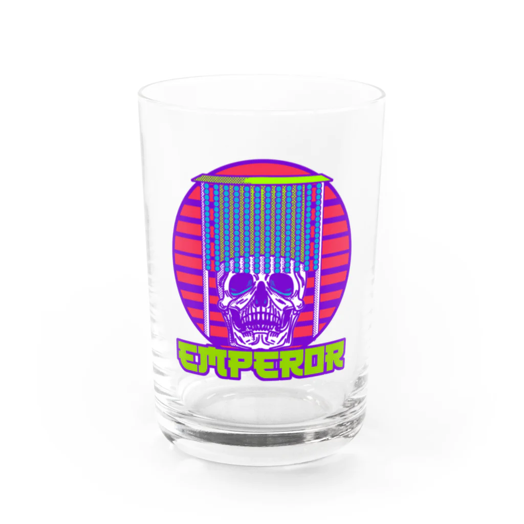 中華呪術堂（チャイナマジックホール）の【前面】skeleton emperor Water Glass :front