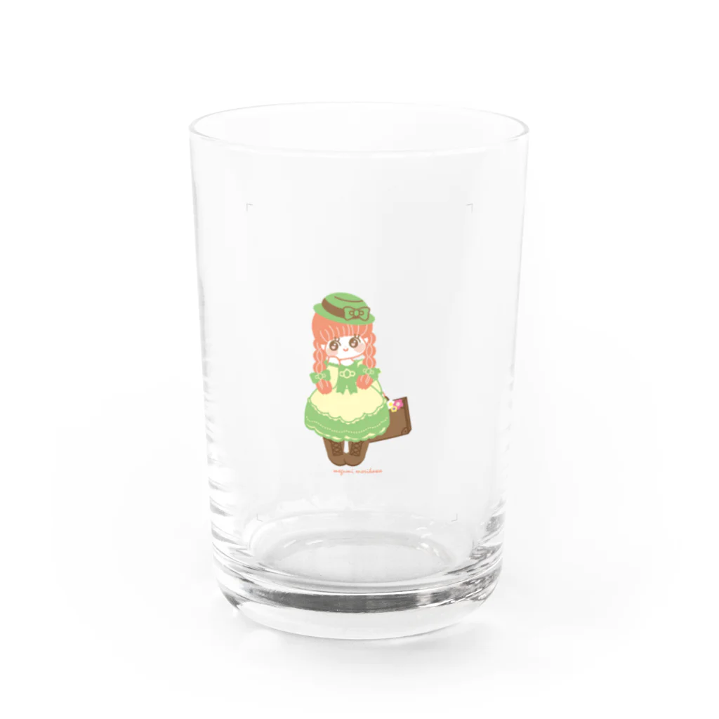 🎀りぼんぱ～ら～🎀の旅立ちのアン Water Glass :front