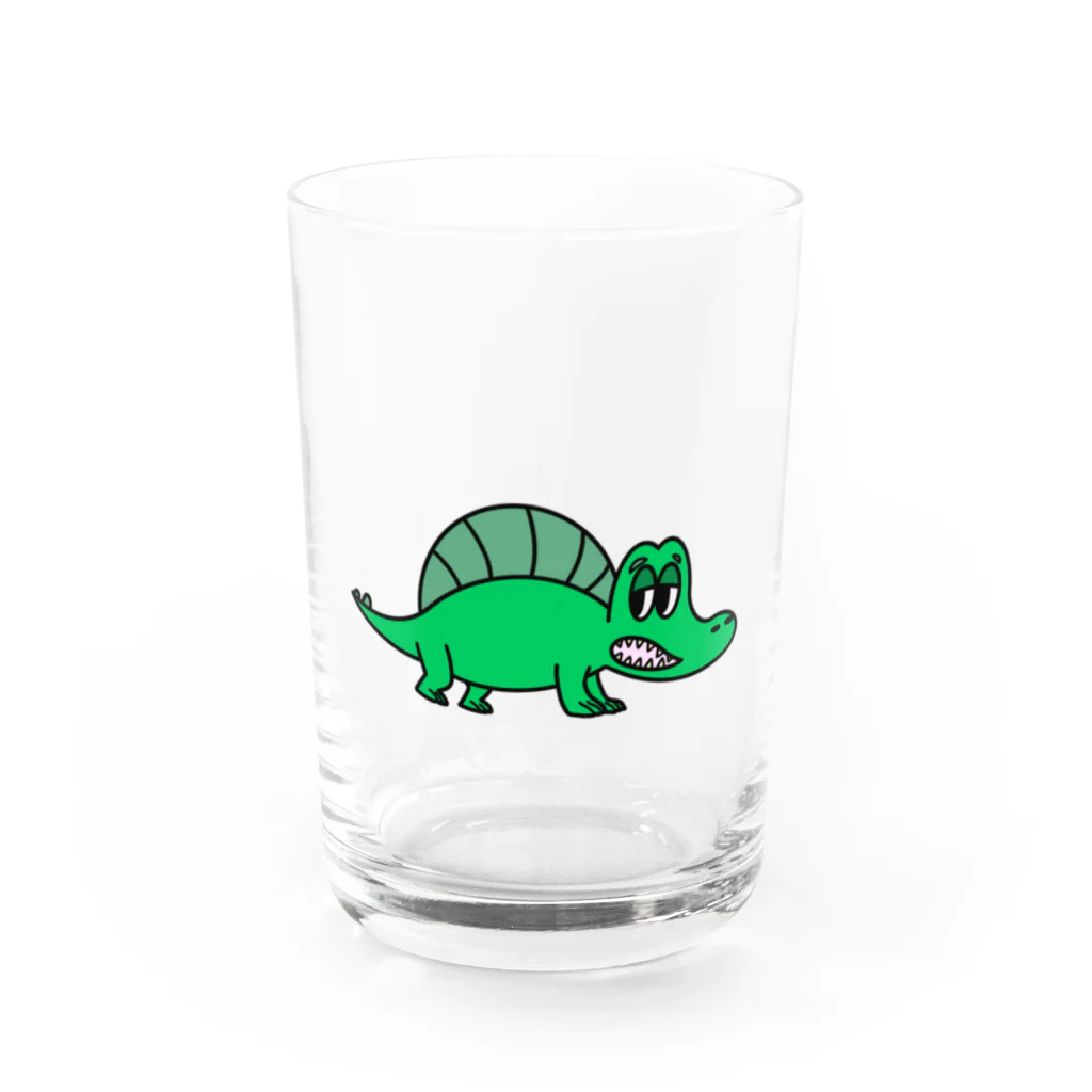 PONPON STUDIOのフィン［PONPON FRIENDS SERIES］ Water Glass :front