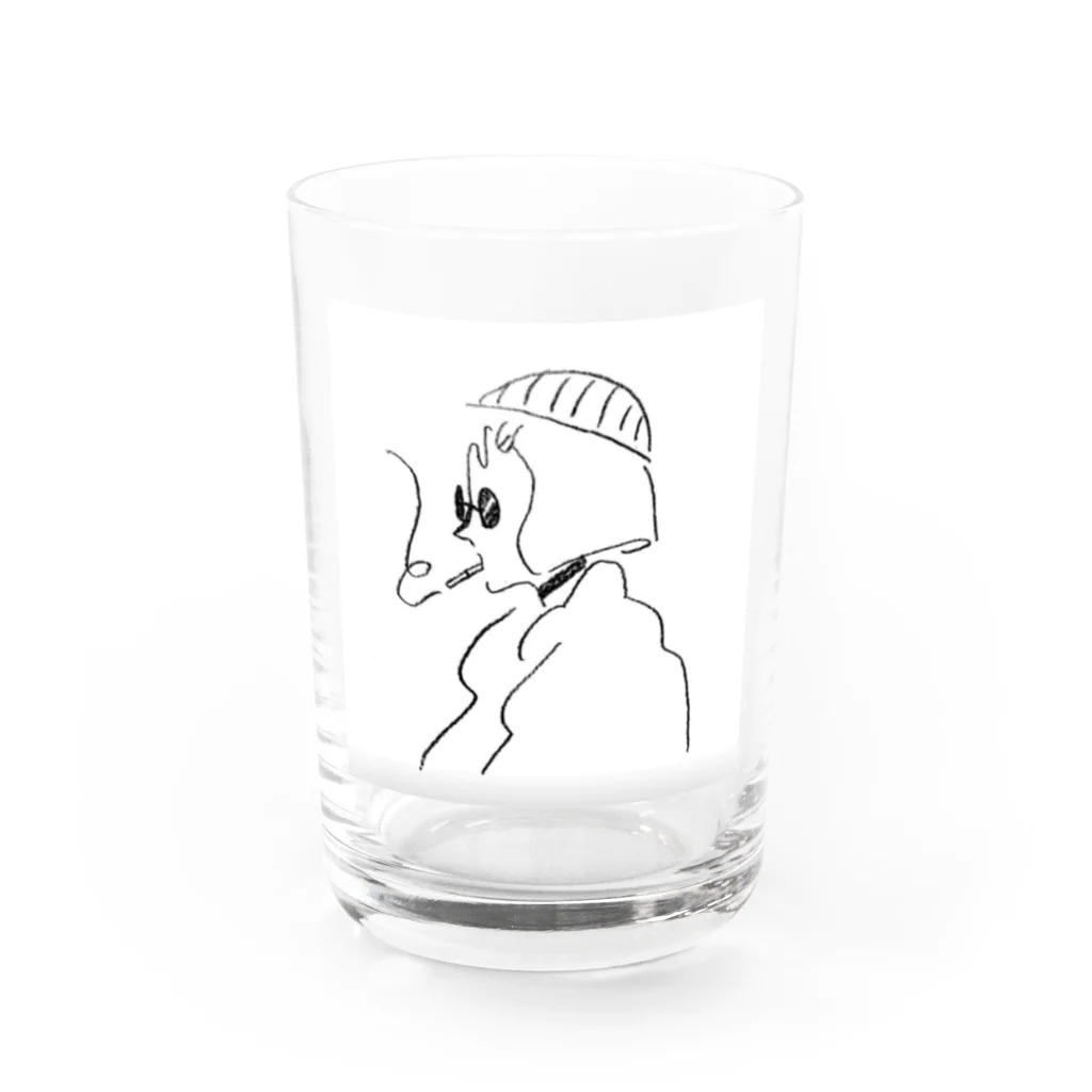 perlovedaのグラス Water Glass :front