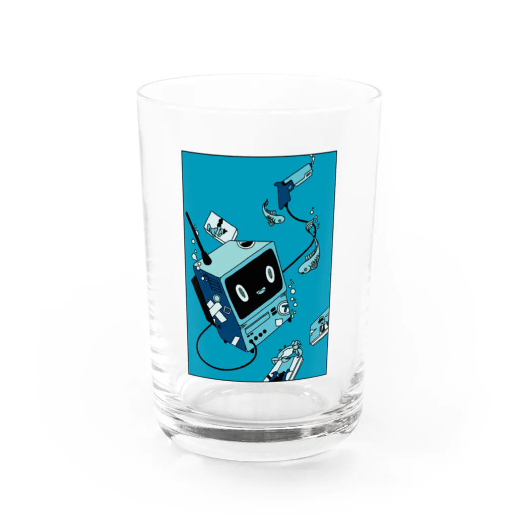 popopoのpopopo 7th-Anniversary グラス Water Glass :front