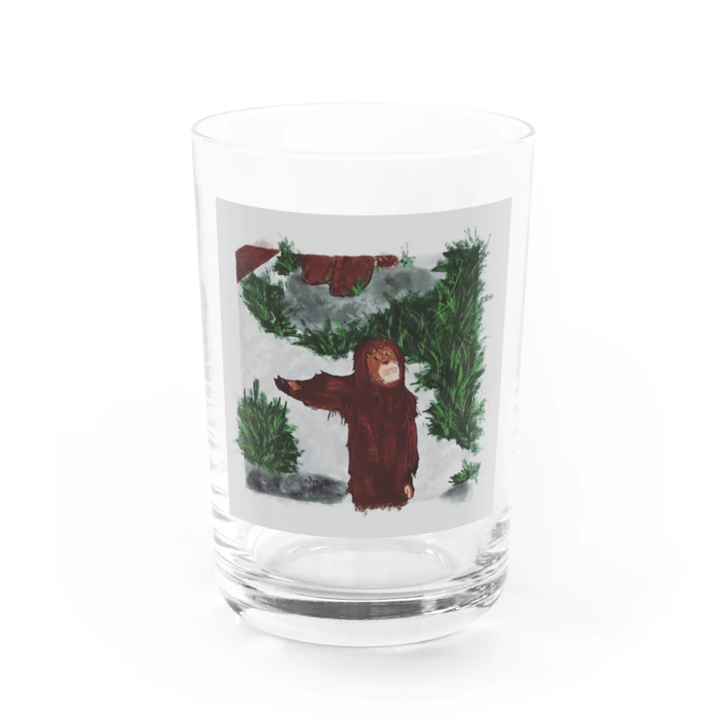 Bossshopのオラウータン Water Glass :front