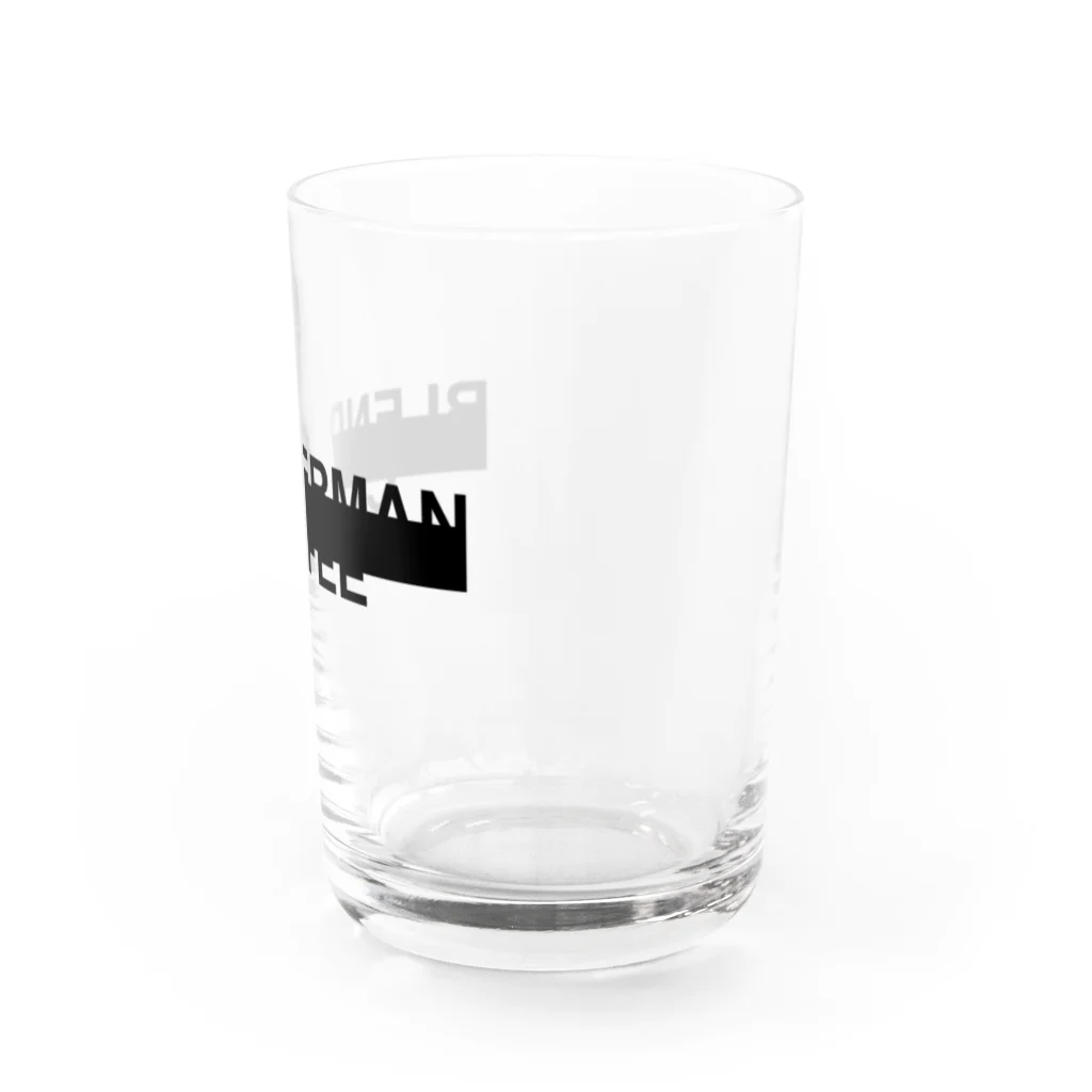 BLENDERMANのSUMMER GLASS BLACK グラス前面