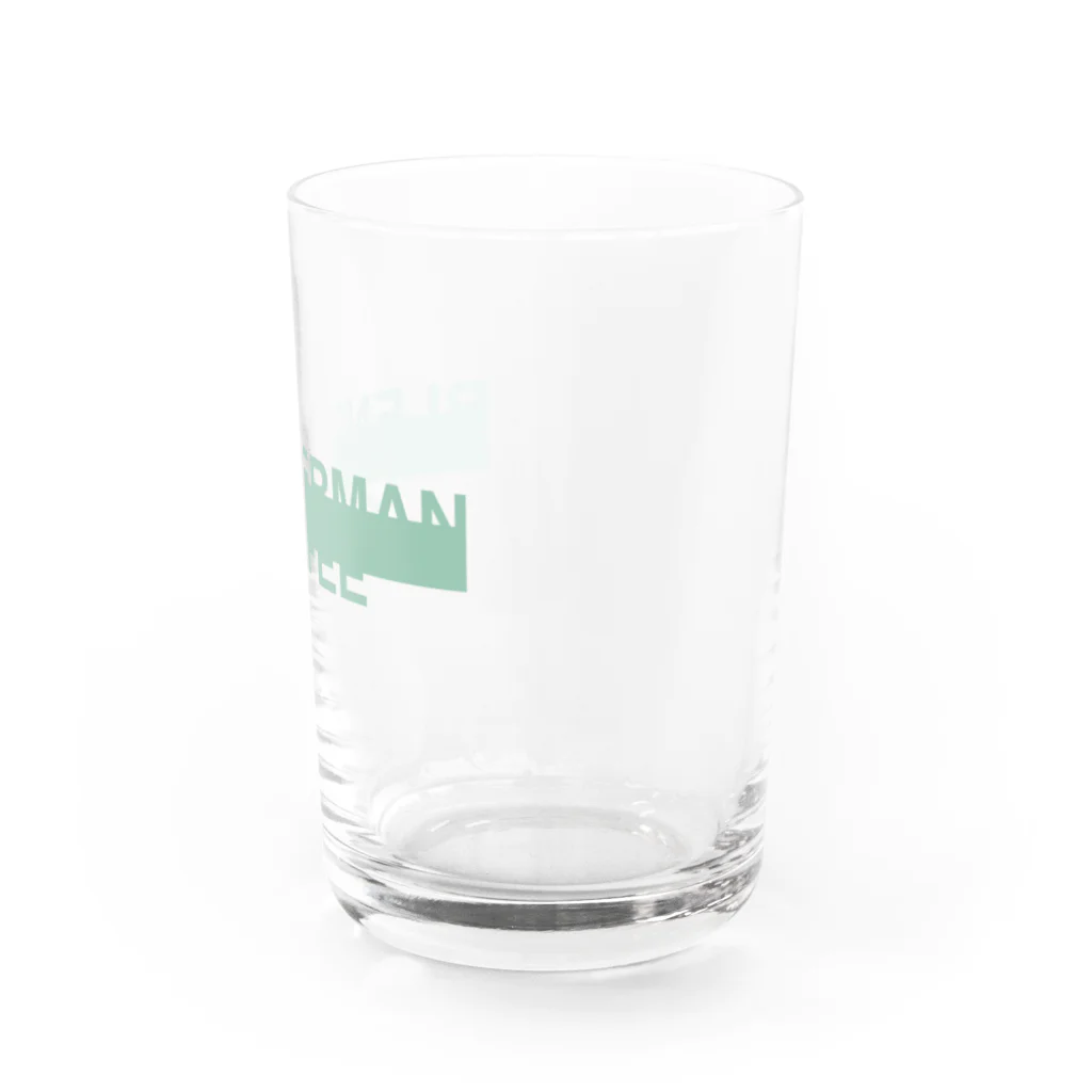 BLENDERMANのSUMMER GLASS GREEN Water Glass :front