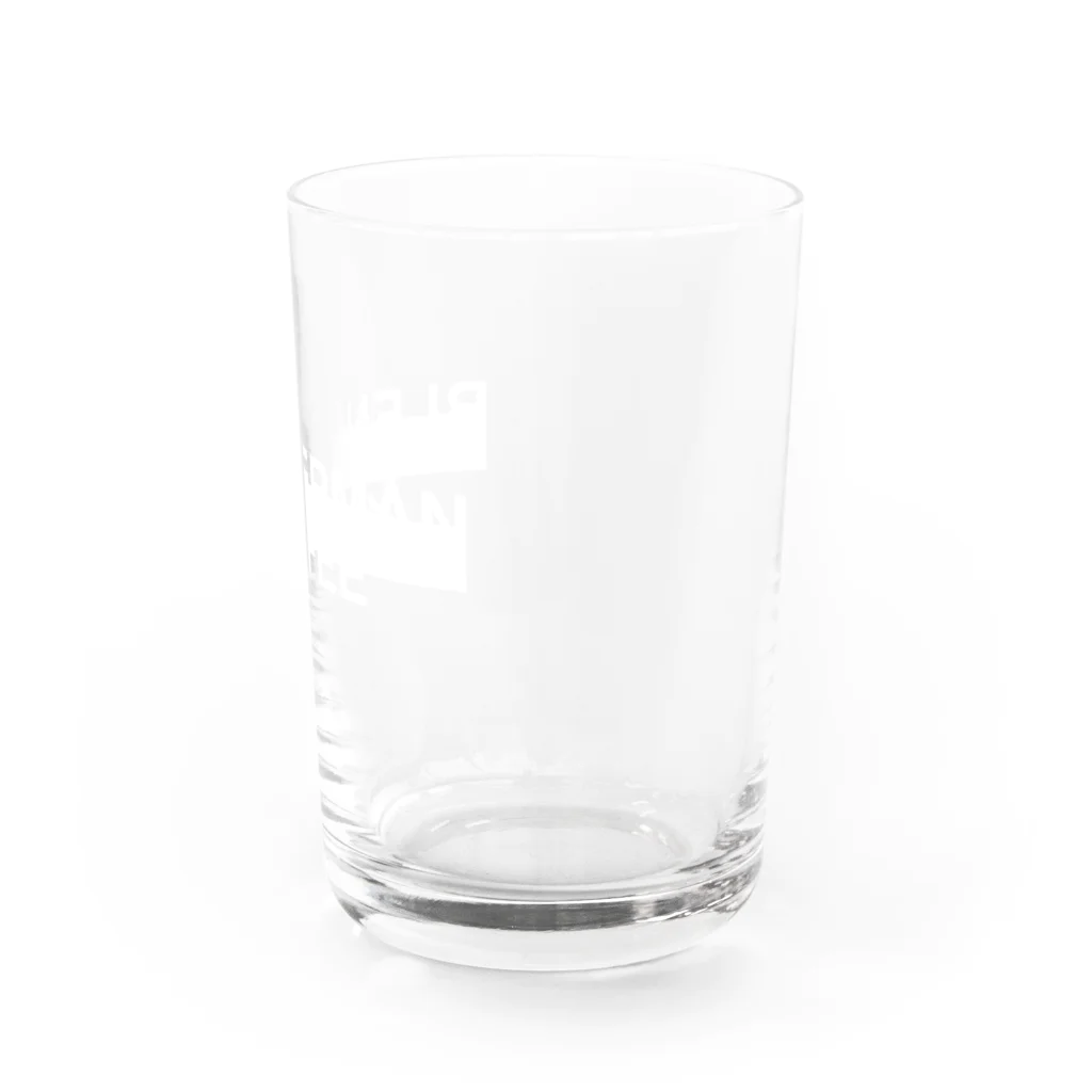 BLENDERMANのSUMMER GLASS WHITE グラス前面