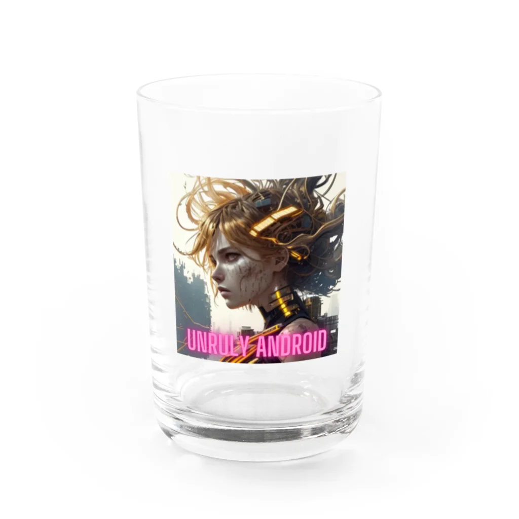 Sawajin Art CollectionのUnruly Android M-500 #1 Water Glass :front