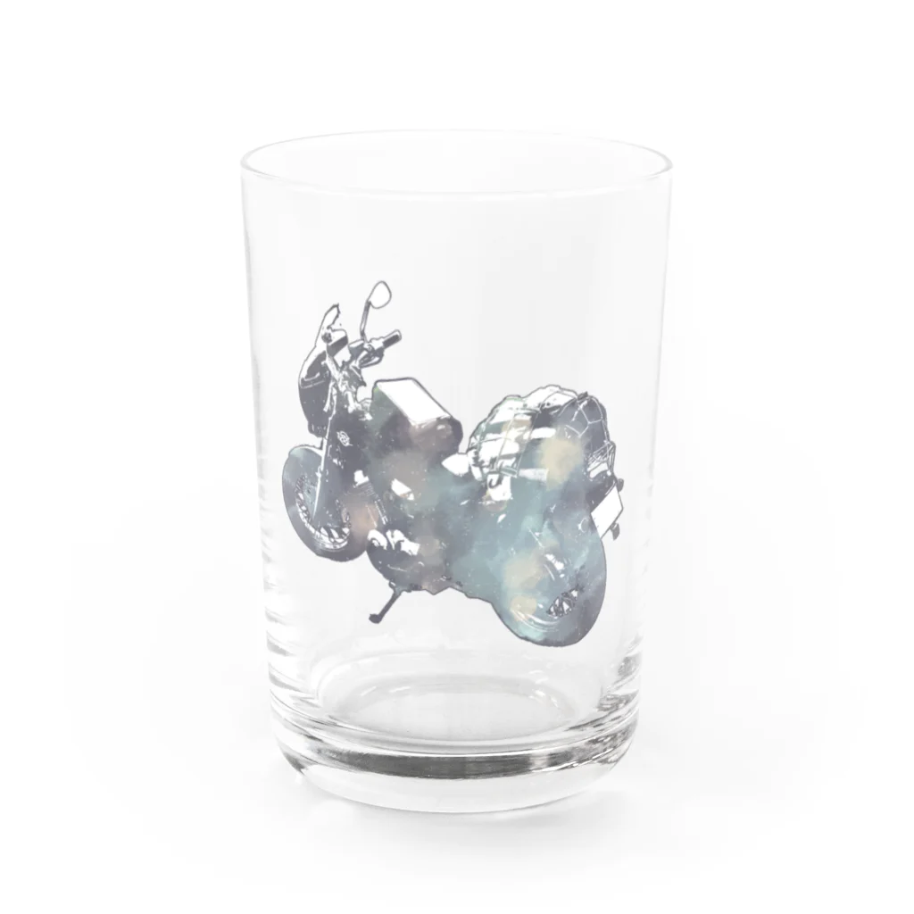 micchimichiのバイク Water Glass :front