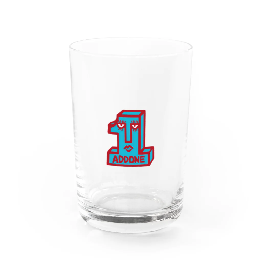 SHOKA's Storeのあどわんこ(color ver) Water Glass :front