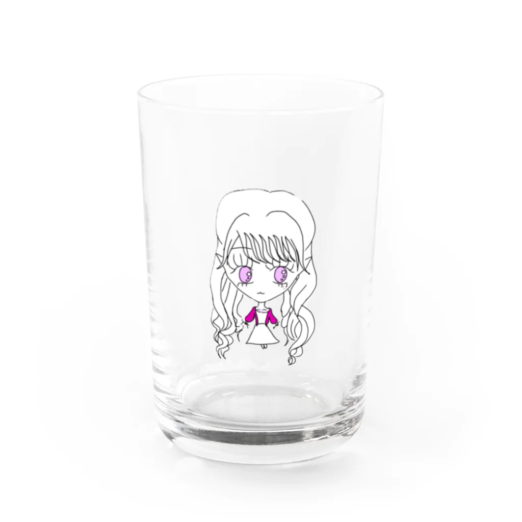 妖怪 水姫城-Yokai.Mizukijyo-ฅ^ơωơ^ฅ♡のねこひめちゃんฅ^ơωơ^ฅ♡ Water Glass :front