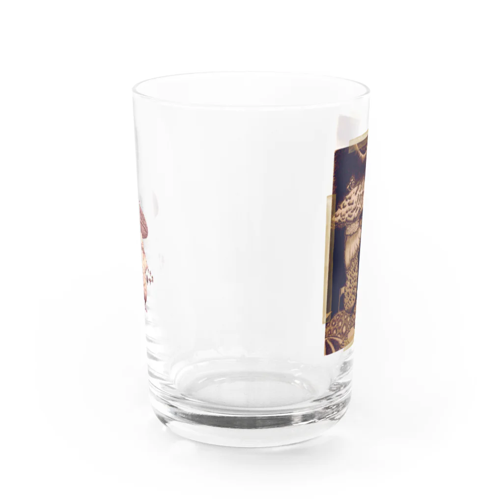 沈黙交易のキノコ王子の転生 Water Glass :front